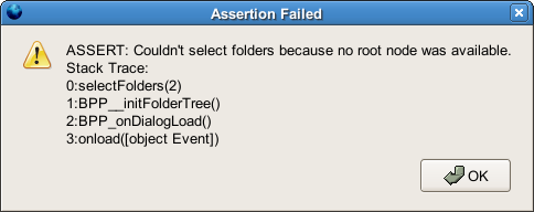 Assertion Failed